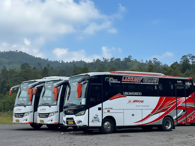 Sewa Bus Pariwisata Jakarta: Hiace, Elf, Medium & Big Bus Terlengkap